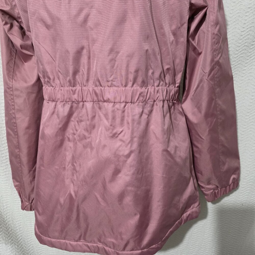 NWT Spyder Ashen Lilac Zip Jacket Hooded Logo Fleece Lined Water Resistant M - Picture 6 of 12